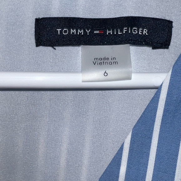 Tommy Hilfiger Women's Cotton Fit & Flare Dress sz 6 - Picture 5 of 11